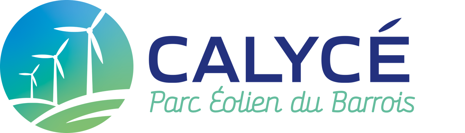 Logo Parc eolien du Barrois - Couleur